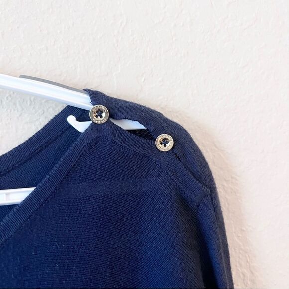 Lilly Pulitzer Women's Jupiter Sweater Dress Navy Blue Style 23807 Size M Pocket - Picture 4 of 8